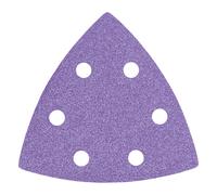 Trend Aluminium Oxide 93mm Delta 120 Grit Abrasive Sanding Sheets, AB/OSC/120A, Pack of 10