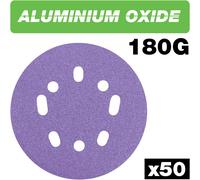 Trend Aluminium Oxide Random Orbital Sanding Disc 125mm