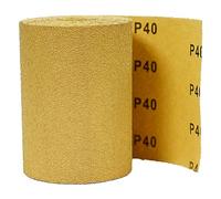 Trend Aluminium Oxide Sanding Roll, 40 Grit, 115mm x 5 Metre | Strong, Durable Anti-Clog Sand Paper For General Sanding Tasks, 115mm Wide x 5 Metre, AB/R115/40A