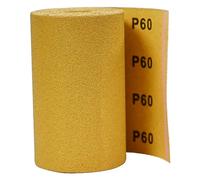 Trend Aluminium Oxide Sanding Roll, 60 Grit, 115mm Wide x 5 Metre Long, Strong & Durable Anti-Clog Sand Paper, AB/R115/60A