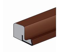 Trend Aqua 63 Weatherseal Strip Brown 10m