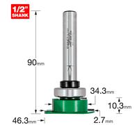 Trend Aquamac 21 Recesser 46.3Mm Diameter Pk 1 C207X1/2TC