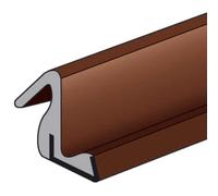 Trend Aquamac 21 Weatherseal Strip, 10M, Brown, for Door Frame Rebate | Reliable Brown Weatherseal Strip For Door Frame Rebate, Supplied In A 10M Roll For Easy Fitting, AQ21/B/10