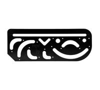Trend Aperture Radius Jig for Routing Out Apertures, Recesses for Sinks, Hobs & Curved Cabinets, AR/JIG