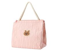 Trend Bear Mom Carryall Bag with Ample Storage Space & Easy Access Stylish Diaper Hand with Bear Pattern for Mom Portable Baby
