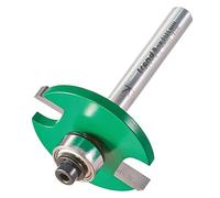 Trend CraftPro Bearing Guided Biscuit Jointer Router Cutter, 1/4 Inch Shank, 4mm Cut Length, for Biscuit Sizes 0, 10, 20, Tungsten Carbide Tipped, C152X1/4TC