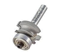 Trend Bearing Guided Corner Bead Router Cutter, 1/4 Inch Shank, 23mm | Professional Bearing Guided Cutter For Smooth Corner Beads On Trim And Moulding, 23mm Cut Diameter, 9/70X1/4TC