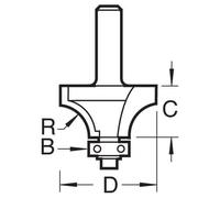 Trend Bearing Guided Glazing Bar Cutter Pk 1 C265X1/4TC