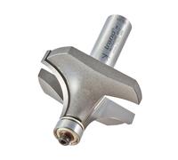 Trend Professional Bearing Guided Ovolo Router Cutter, 19mm Radius, 1/2 Inch Shank, 51mm Cut Diameter & 25mm Cut Length, Two Bearings, Tungsten Carbide Tipped, 46/17X1/2TC