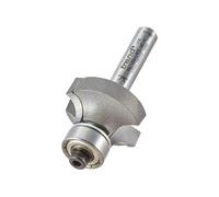 Trend Router Cutter – Ovolo & Round, Bearing Guided, 6mm Radius, 24.7mm Dia, 12mm Cut, 1/4" Shank