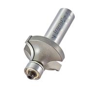 Trend Bearing Guided Ovolo Router Cutter, 11.1mm Radius, 1/4 Inch Shank
