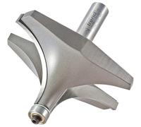 Trend Bearing Guided Ovolo Router Cutter, 38.1mm Radius, 1/2 Inch Shank