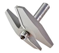 Trend Bearing-Guided Router Cutter Bit – Large 15° Bevel Panel Raiser, 86mm Dia x 12.7mm, 1/2" Shank