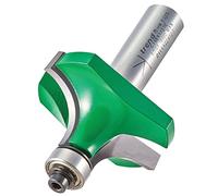Trend Bearing Guided Round Over & Ovolo Router Cutter, 1/2in Shank, 16mm | Bearing Guided Round Over And Ovolo Cutter For Smooth Decorative Edges, Tungsten Carbide Tipped, C198X1/2TC