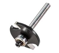 Trend Biscuit Jointer Router Cutter, 1/4 Inch Shank, 37.2mm Cut Diameter | Bearing Guided, Tungsten Carbide Tipped Cutter For Accurate Biscuit Joints In Wood, TR35X1/4TC