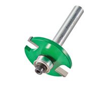 Trend Bearing Guided Biscuit Jointer Router Cutter, 8mm Shank, TCT