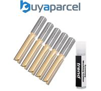 Trend BR01X1/2TC 50mm 1/2 TCT Straight Kitchen Worktop Router Cutter BR01 Bit x5