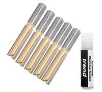 Trend Br01X1/2Tc 50mm 1/2 Tct Straight Kitchen Worktop Router Cutter Br01 Bit X5