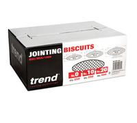 Trend 1000pcs Beechwood Joining Biscuits Variety Pack (No. 0, 10, 20) for Woodworking, Joinery, and Furniture Framing, BSC/MIX/1000