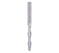 Trend CNC Bullnose Spiral Up-Cut Router Cutter, 6mm Shank, 6mm Cut Diameter & 42mm Cut Length, Solid Tungsten Carbide, CNC/306X6STC