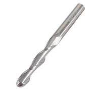 Trend CNC Bullnose Spiral Up-Cut Router Cutter, 10mm Shank, 10mm Cut Diameter & 62mm Cut Length, Solid Tungsten Carbide, CNC/315X10STC