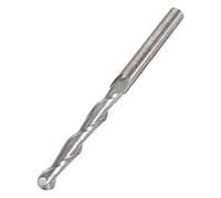 Trend CNC Bullnose Spiral Up-Cut Router Cutter, 8mm Shank, 8mm Cut Diameter & 62mm Cut Length, Solid Tungsten Carbide, CNC/311X8STC