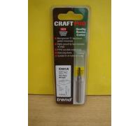 TREND C001AX1/4TC C001A 3MM X 1/4" STRAIGHT TCT ROUTER CUTTER BIT