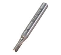 Trend CraftPro Router Bit C002X1/4TC - Straight 2-Flute, 1/4" Shank, 4mm x 11.1mm, Tungsten Carbide