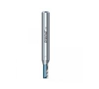 Trend CraftPro Straight Two Flute Router Cutter, 1/4 Inch Shank, 9.5mm Cut Diameter, 24.5mm Cut Length, Tungsten Carbide Tipped, C014X1/4TC
