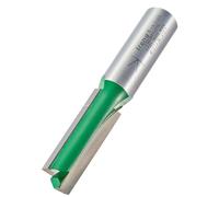 Trend CraftPro Straight Two-Flute Router Cutter, 1/2" Shank, 12.7mm x 38mm, Tungsten Carbide