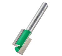 Trend CRAFTPRO Straight Two-Flute Router Bit C023X1/4TC, 1/4in Shank, 14.3mm x 19.1mm, Carbide