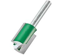 Trend C028AX1 4TC 1 4 Shank Straight Router Cutter Bit 18mm Diameter Two Flute