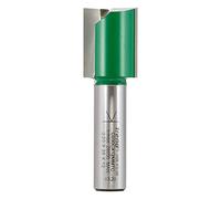 TREND C030CX12MMTC Double Flute Cutter 20mm Diameter x 25mm Cut 12mm Shank Suitable for Applications Such as Engraving, Grooving, Folding and Flat Mortising