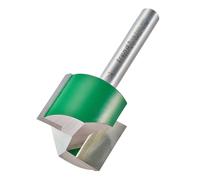 Trend C033X1/4TC Two Flute Straight Cutter 25.4mm Dia. x 19.1mm Cut