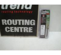 Trend CraftPro Cavetto Router Cutter, 1/4 Inch Shank, 1.6mm Radius and 3.2mm Cut Diameter, Tungsten Carbide Tipped, C050X1/4TC