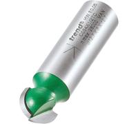 Trend C054X1/2TC Craft Pro 1/2" Shank Router Cutter Bit-C054X1/2TC-Diameter 12.7mm Cutting Length 7.9mm Radius 6.3mm Tungsten Carbide Tipped, Silver