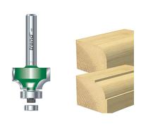 Trend C076 x 1/4 TCT Bearing Guided Ovolo & Round Over 6.3mm Radius