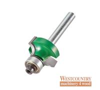 Trend C076X1/4TC CraftPro Guided Ovolo Roundover Router Cutter 6.3mm Radius x 1/