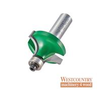 Trend C079X1/2TC CraftPro Guided Ovolo Roundover Router Cutter 12.7mm Radius x 1