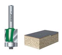 Trend CraftPro Self-Guided Trimmer Router Cutter Bit, 1/4 Inch Shank, 9.5mm Cut Diameter & 12.7mm Cut Length, Tungsten Carbide Tipped, C115X1/4TC