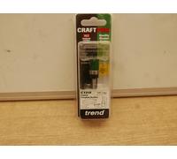 TREND C121FX1/4TC C121F 12.7MM GUIDED TEMPLATE PROFILER ROUTER BIT 1/4" SHANK