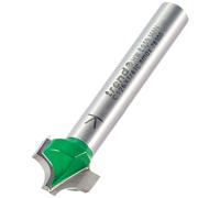 Trend Ovolo Rounded Over Router Cutter, 1/4 Inch Shank, TCT | Creates A Smooth Rounded Ovolo Profile With 4.8mm Radius And 12.7mm Cut Length, Tungsten Carbide Tipped, C126X1/4TC