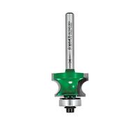 Trend Corner Bead Router Cutter C130X1/4TC, 1/4" Shank, 26mm Dia, 16mm Cut, Tungsten Carbide Tipped