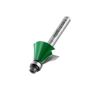 Trend CraftPro Chamfer Router Cutter, 1/4 Inch Shank, 12.7mm Cut Diameter & 60 Degree V Groove, Tungsten Carbide Tipped, C138X1/4TC