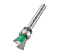 Trend C162AX1/4TC 15mm Dia. x 104 Degree Guided Dovetail Cutter