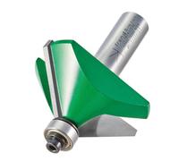 Trend C197X1/2Tc 1/2" Bearing Guided Angle 45 Degrees Chamfer Router Cutter Bit