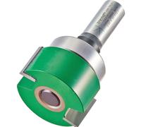 Trend C223X1/2TC Craft Pro 1/2" Shank Mounted Width intrumescent Strip Bering Guided Recessing Router Cutter Bit-C223X1/2TC X Diameter 40mm Cutting