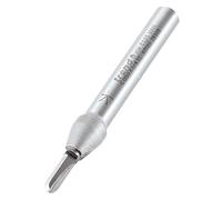 Trend Cavetto Router Cutter, 1/4 Inch Shank, 1.6mm Radius, TCT