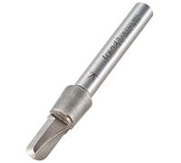 Trend Cavetto Router Cutter, 1/4 Inch Shank, 3.2mm Radius, TCT