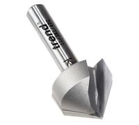 Trend 11/3X1/4TC 11/3 x 1/4 TCT V Groove Cutter 45° 9.2 x 19.1mm